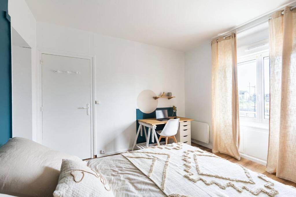 La Clef - Appartement Proche Centre Et Gare Saint-Brieuc Esterno foto